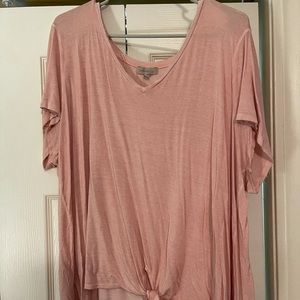 Wonderly Butter Soft Pink Top